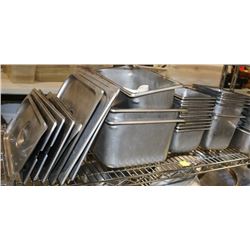 SHELVE OF ASSORTED INSERTS