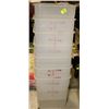 Image 1 : STACK OF SEVEN 7.5QT LIQUID CONTAINERS