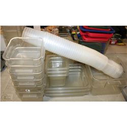 LARGE LOT OF PLASTIC INSERTS