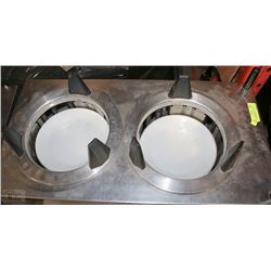 HATCH DOUBLE PLATE WARMER 115V POWER HOLDS 9