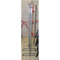 LOT OF 3 COAT RACKS
