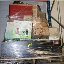 PALLET OF SAUCES , TEA KETTLES AND MORE.....