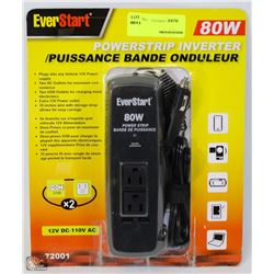 EVERSTART 80W POWERSTRIP INVERTER