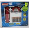 Image 1 : COLEMAN LED HEADLAMP AND ALUMINUM FLASHLIGHT