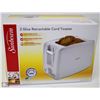 Image 1 : SUNBEAM 2-SLICE RETRACTABLE CORD TOASTER