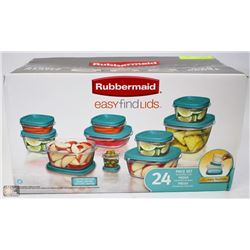 RUBBERMAID 24PC CONTAINER SET