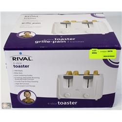 RIVAL 4-SLICE TOASTER