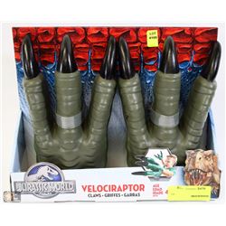 JURASSIC WORLD VELOCIRAPTOR CLAWS