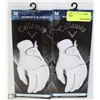 Image 1 : TWO LADIES GOLF GLOVES SIZE MED