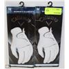 Image 1 : TWO LADIES GOLF GLOVES SIZE MED