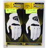 Image 1 : TWO MENS GOLF GLOVES SIZE M
