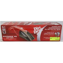 DIRT DEVIL CORDLESS WET/DRY HANDVAC