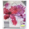 Image 1 : 5 PIECE PINK FLORA PICTURE COLLAGE 16 X 20