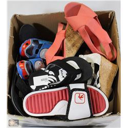 BOX OF VARIOUS FOOTWEAR