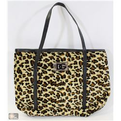 REPLICA DOLCE & GABANA PURSE LEOPARD W/BLACK