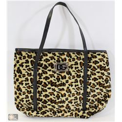 REPLICA DOLCE & GABANA PURSE LEOPARD W/BLACK
