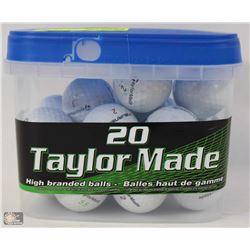 20 TAYLOR MADE GOLF BALLS