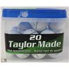 Image 1 : 20 TAYLOR MADE GOLF BALLS