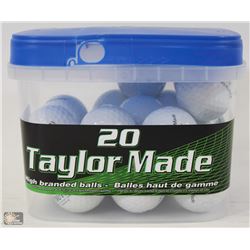 20 TAYLOR MADE GOLF BALLS