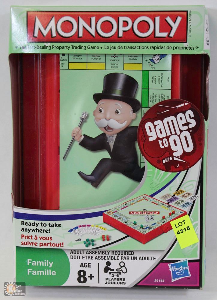 MONOPOLY ON THE GO