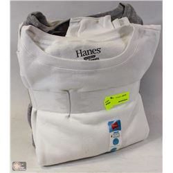 LOT OF 5 HANES SOFT COTTON SWEATSHIRTS SIZE XXL