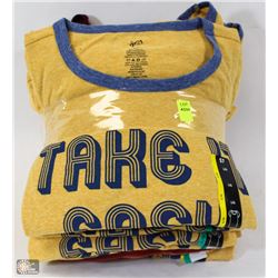 LOT OF 20 T-SHIRTS SIZE:SMALL TO XL