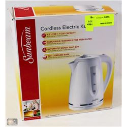 SUNBEAM CORDLESS ELECTRIC KETTLE 1.7 LITRE