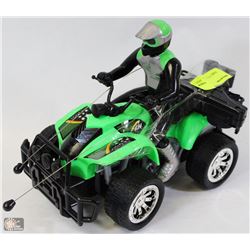 REMOTE CONTROL QUAD WITH RIDER
