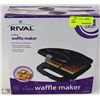 Image 1 : RIVAL 2 SLICE WAFFLE MAKER