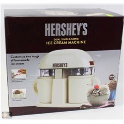 HERSHEYS DUAL SINGLE SERVE ICE CREAM MACHINE