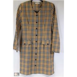 REPLICA BURBERRY 3/4 LENGTH JACKET SIZE 8
