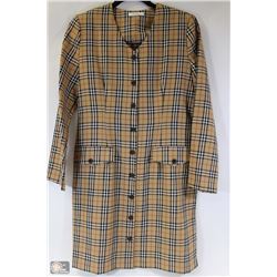 REPLICA BURBERRY 3/4 LENGTH JACKET SIZE 8