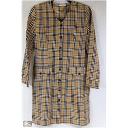 REPLICA BURBERRY 3/4 LENGTH JACKET SIZE 8