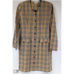 REPLICA BURBERRY 3/4 LENGTH JACKET SIZE 8