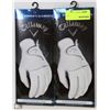 Image 1 : TWO LADIES GOLF GLOVES SIZE MEDIUM