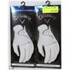 Image 1 : TWO LADIES GOLF GLOVES SIZE MEDIUM