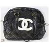 Image 1 : REPLICA CHANEL PURSE WITH WHITE LOGO