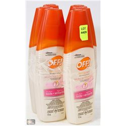 BUNDLE OF 6 BOTTLES OF KIDS OFF SPRAY