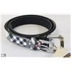 Image 1 : LOT OF 2 DESIGNER BELTS,- REPLICA BURBERRY & DOLCE