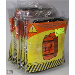 LOT OF 13 POPUP SAFETY AND STORAGE HAMPERS