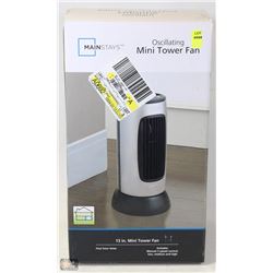 OSCILLATING MINI TOWER FAN