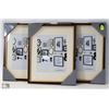 Image 1 : LOT OF 3 PICTURE FRAMES 11 X 14