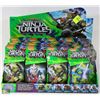 Image 1 : FLAT OF 16PIECE NINJA TURTLE FIGURES (QTY OF 24)