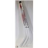 Image 1 : LOT OF 3  24" MINIATURE HOCKEY STICKS "CANADIENS"