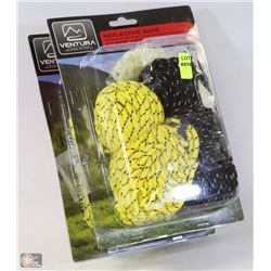 LOT OF 2 PKGS VENTURA REFLECTIVE ROPE