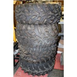 SET OF 4 AT489 TIRES 25X11