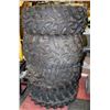 Image 1 : SET OF 4 AT489 TIRES 25X11