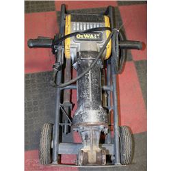 DEWALT ELECTRIC JACK HAMMER WITH BITS AND STAND