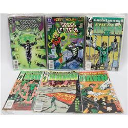 BOX W/ 34 GREEN LANTERN COMICS