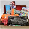 Image 1 : XL FLAT OF CHILDRENS TOYS,NERF GUN,SPIDERMAN MASK,